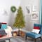 7ft. Pre-Lit Wyoming Alpine Artificial Christmas Tree, Clear LED Lights